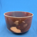 [#4565] 12" Red Spinel Infused Quartz Crystal Singing Bowl | 3A+27 | 223 Hz