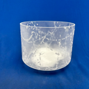 [#4579] 9" Apophyllite Infused Quartz Crystal Singing Bowl | 4C#+16 | 279 Hz