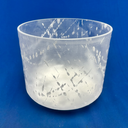 [#4580] Apophyllite Infused Quartz Crystal Singing Bowl | 9" | 4C#-27 | 272 Hz