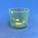 [#4583] 9" Green Amethyst Infused Quartz Crystal Singing Bowl | 4C+24 | 265 Hz
