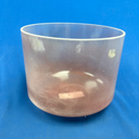 [#4592] 9" Halite Infused Quartz Crystal Singing Bowl | 4D+36 | 299 Hz