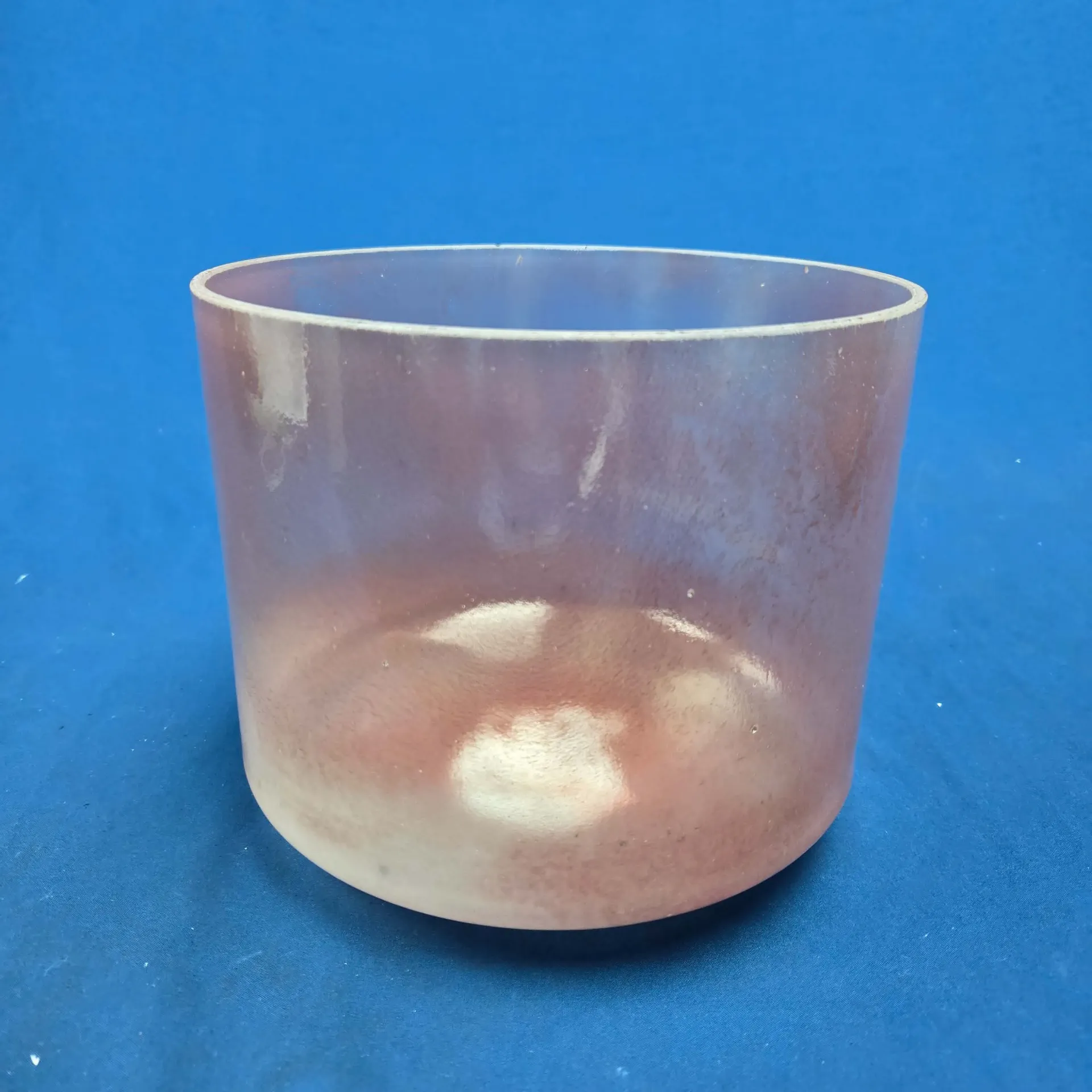 [#4593] Halite Infused Quartz Crystal Singing Bowl | 9" | 4C#+24 | 281 Hz