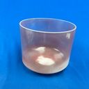 [#4593] Halite Infused Quartz Crystal Singing Bowl | 9" | 4C#+24 | 281 Hz