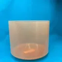 Intimate Uplift Quartz Crystal Singing Bowl | 8" D Note | C=528 Tuning | #348