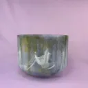 Sacred Geometry Tea Quartz Crystal Singing Bowl | 10" A# Note | A=432 Tuning | #436