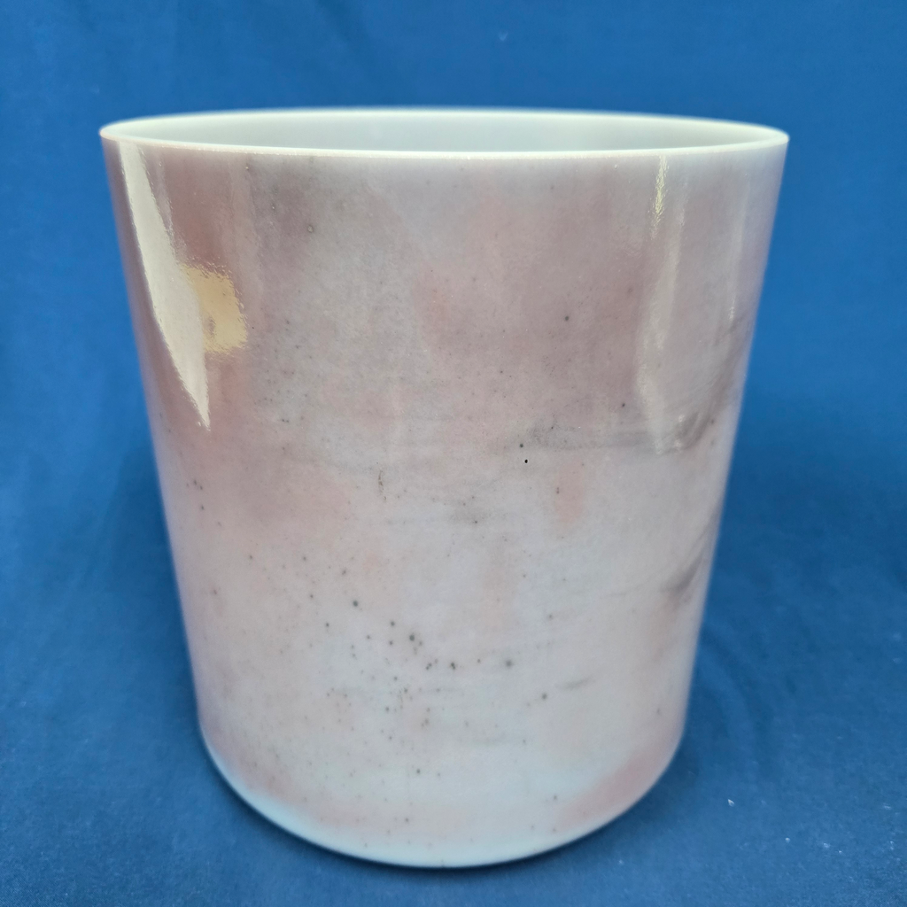 [4611] [#4611] 7" Malaya Purple Garnet Infused Quartz Crystal Singing Bowl | 4E-39 | 322 Hz