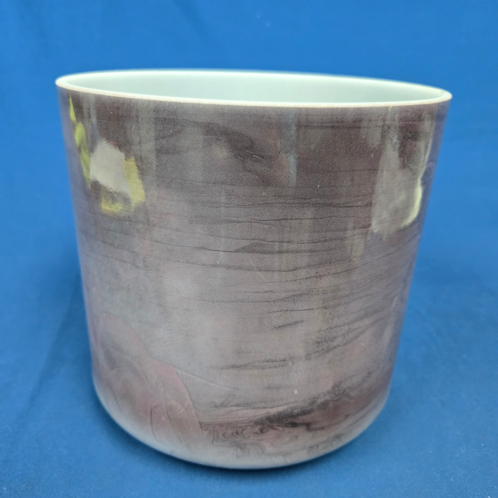 [4616] [#4616] 8" Malaya Purple Garnet Infused Quartz Crystal Singing Bowl | 4E+9 | 331 Hz