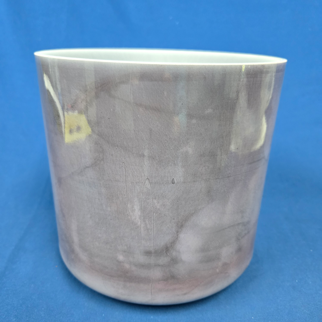 [4618] [#4618] 8" Malaya Purple Garnet Infused Quartz Crystal Singing Bowl | 4E+14 | 332 Hz