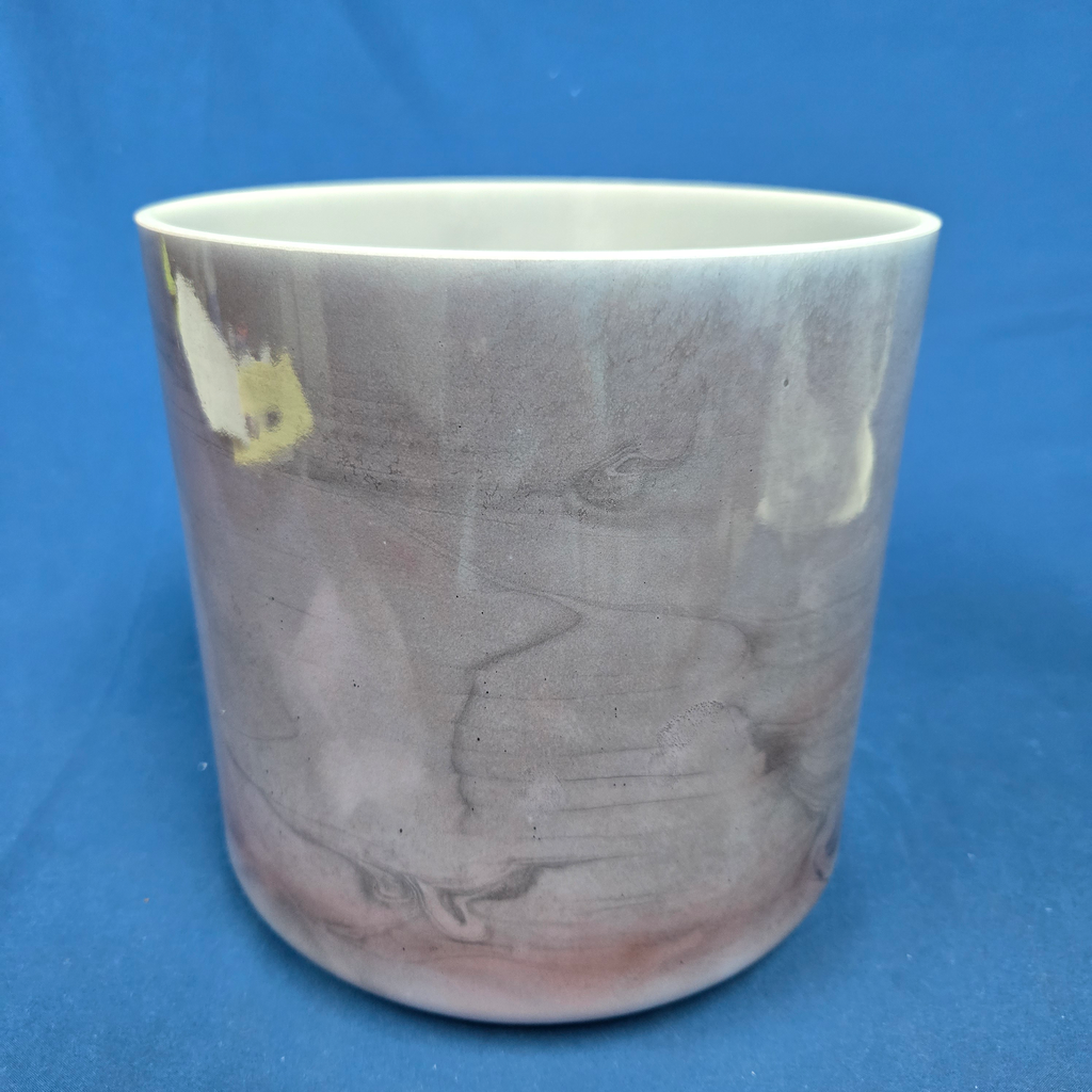[4620] [#4620] 8" Malaya Purple Garnet Infused Quartz Crystal Singing Bowl | 4E+39 | 337 Hz