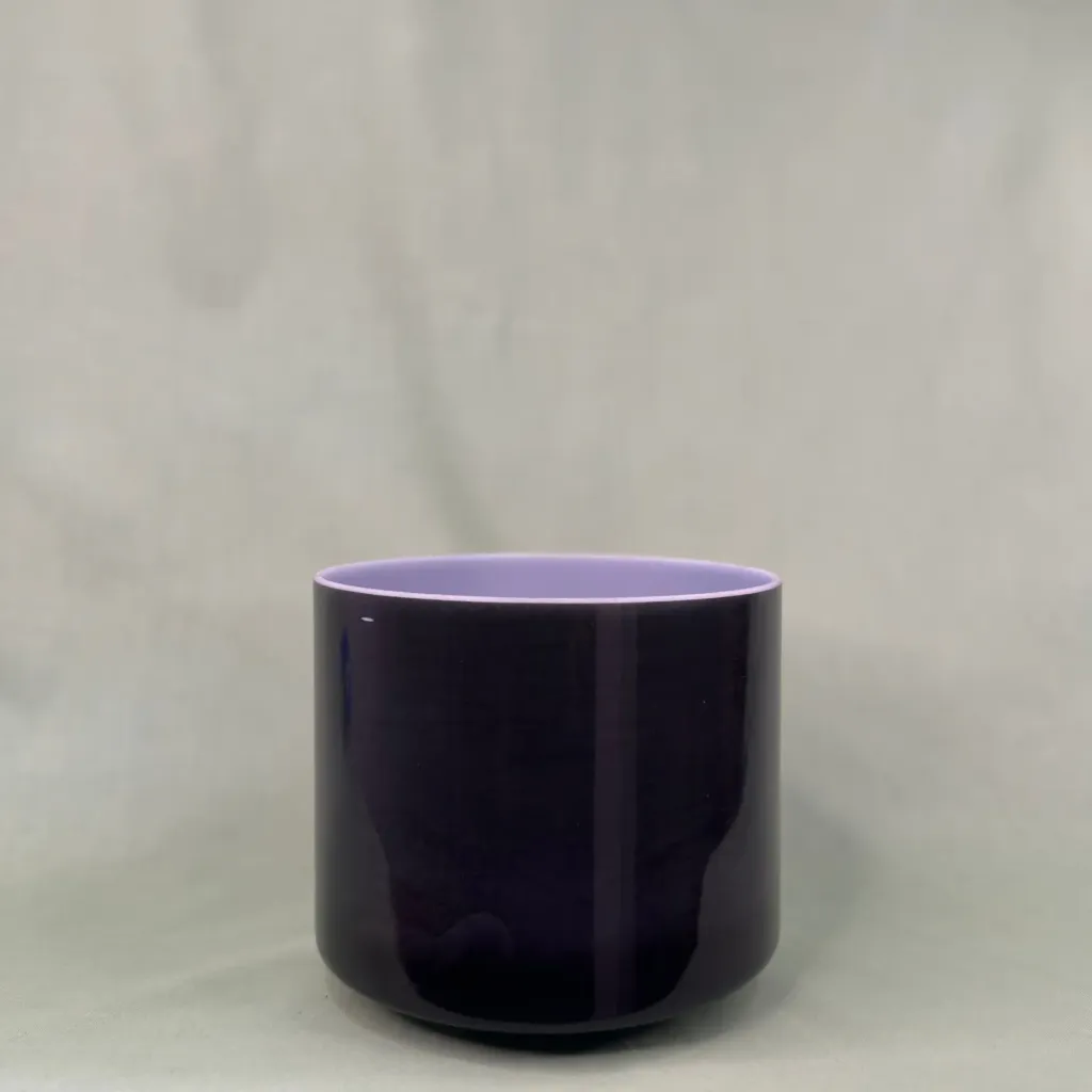 [1370] Galena Quartz Crystal Singing Bowl | 7" G# Note | A=432 Tuning | #1370