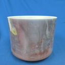 [#4630] 9" Malaya Purple Garnet Infused Quartz Crystal Singing Bowl | 4E-44 | 321 Hz
