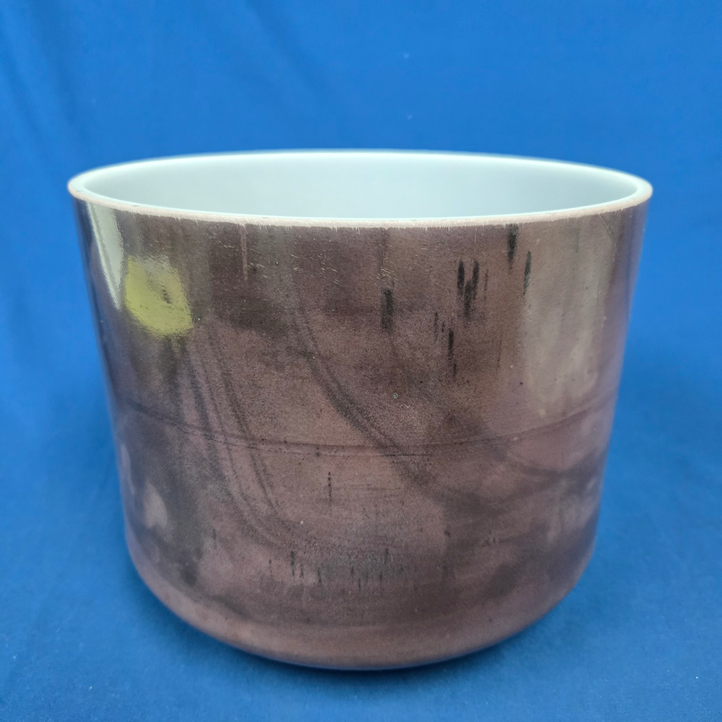 [4631] [#4631] 9" Malaya Purple Garnet Infused Quartz Crystal Singing Bowl | 4F+39 | 357 Hz