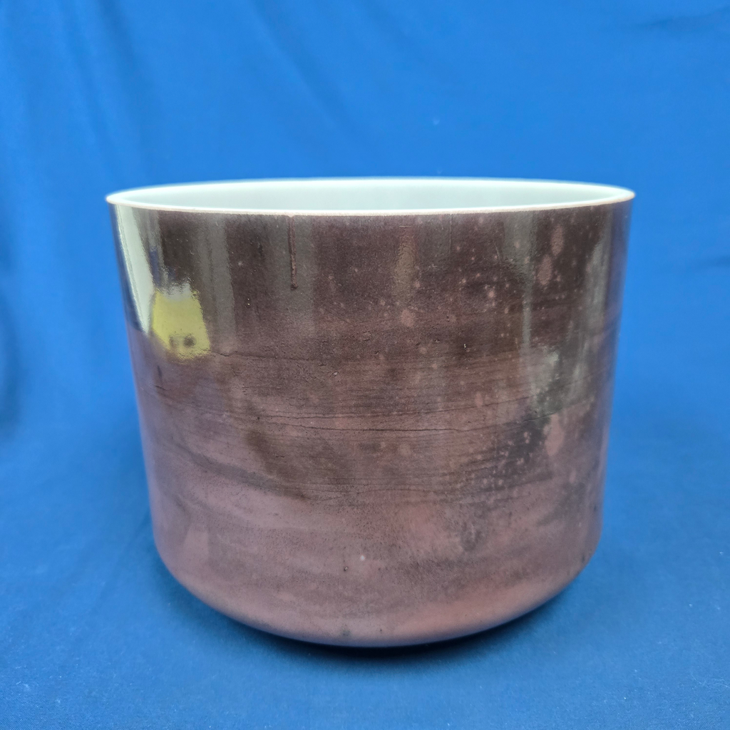 [4634] [#4634] 9" Malaya Purple Garnet Infused Quartz Crystal Singing Bowl | 4F+25 | 354 Hz