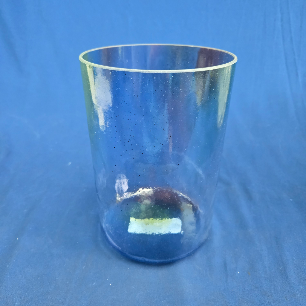 [4643] [#4643] 6" Fluorite Infused Quartz Crystal Singing Bowl | 4G-19 | 387 Hz