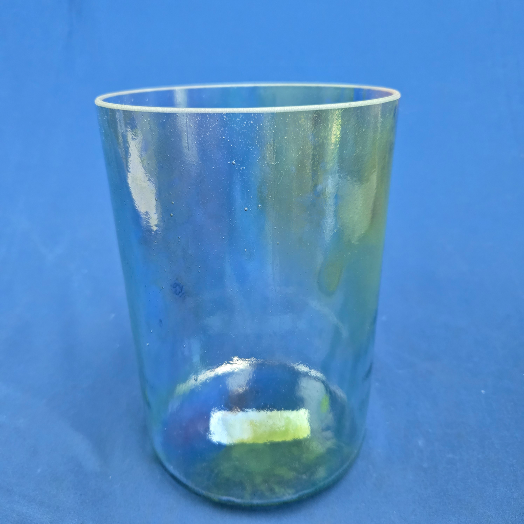 [4644] [#4644] 6" Fluorite Infused Quartz Crystal Singing Bowl | 4A-29 | 432 Hz