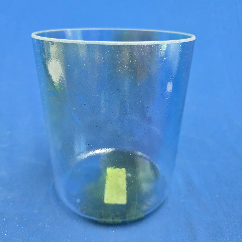 [4646] [#4646] 6" Fluorite Infused Quartz Crystal Singing Bowl | 4A#-24 | 459 Hz