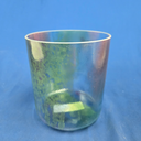 [#4647] 6" Fluorite Infused Quartz Crystal Singing Bowl | 4B-17 | 489 Hz