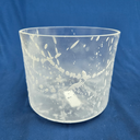 [#4763] 7" Apophyllite Infused Quartz Crystal Singing Bowl | 4A#+26 | 473 Hz