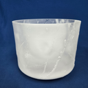 [#4767] 8" Apophyllite Infused Quartz Crystal Singing Bowl | 4A-31 | 432 Hz