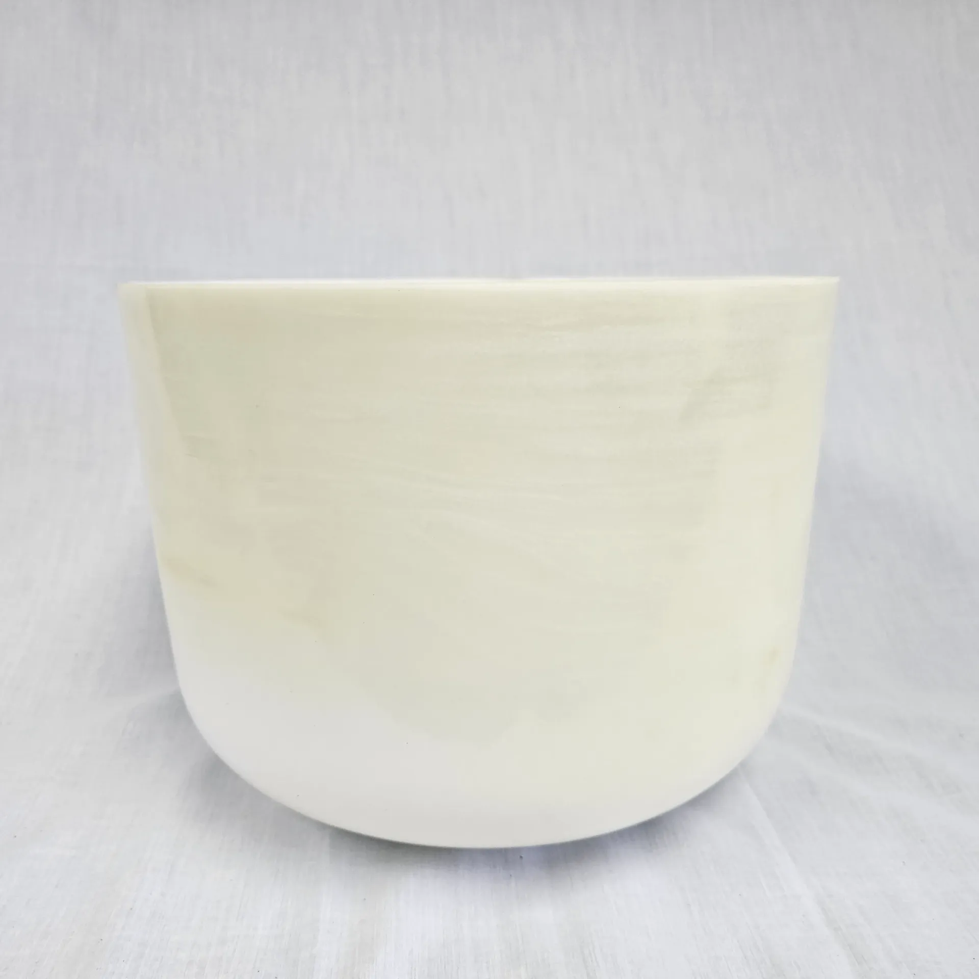 [#4797] Calcium Infused Quartz Crystal Singing Bowl | 12" | 3D#-34 | 152 Hz