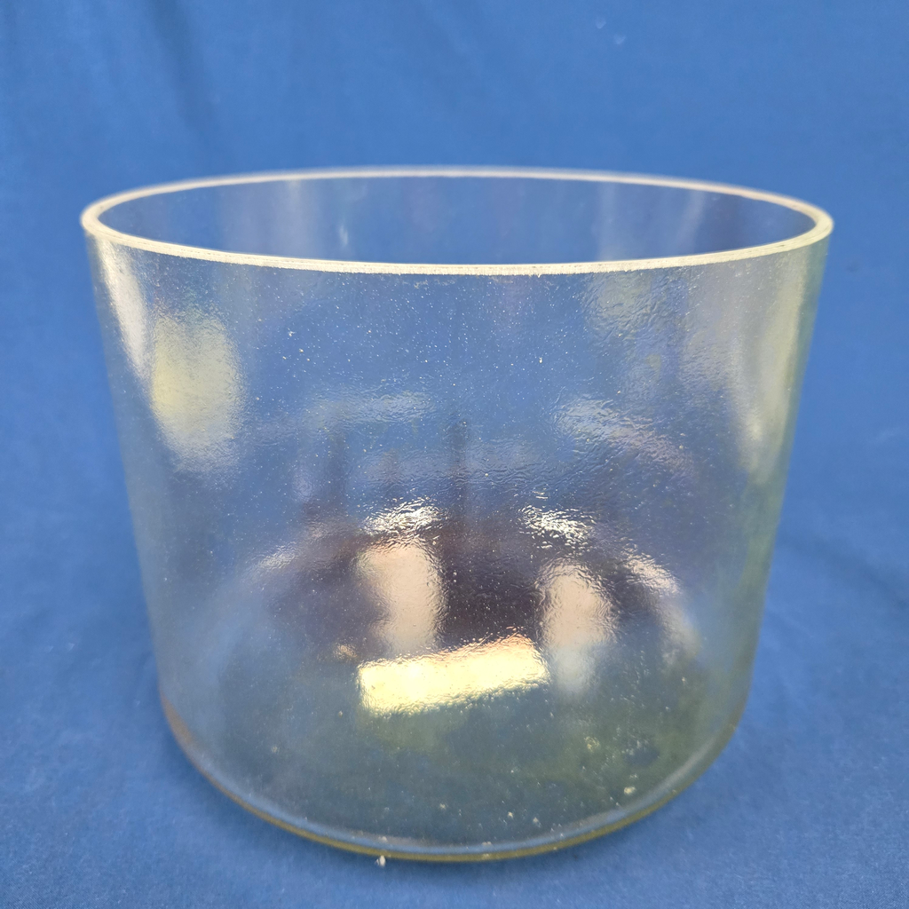 [4843] [#4843] Citrus Burst Infused Quartz Crystal Singing Bowl | 8" | 4D-28 | 288 Hz