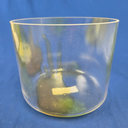 [#4844] Citrus Burst Infused Quartz Crystal Singing Bowl | 8" | 4D#+19 | 314 Hz