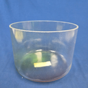 [#4846] Citrus Burst Infused Quartz Crystal Singing Bowl | 8" | 4D#-35 | 304 Hz