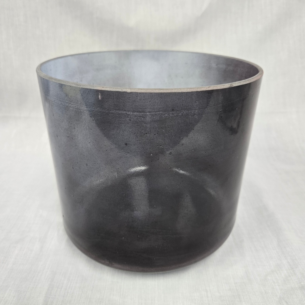 [4858] [#4858] 8" Purpurite Infused Quartz Crystal Singing Bowl | 4D+39 | 300 Hz
