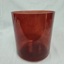 [#4866] 8" Red Spinel Infused Quartz Crystal Singing Bowl | 4C+2 | 262 Hz