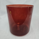 [#4867] 8" Red Spinel Infused Quartz Crystal Singing Bowl | 3B+49 | 254 Hz