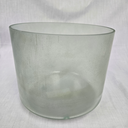 [#4870] 8" Green Amethyst Infused Quartz Crystal Singing Bowl | 4C#+39 | 283 Hz