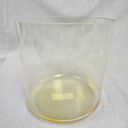 [#4883] 8" Scapolite Infused Quartz Crystal Singing Bowl | 4C+12 | 263 Hz