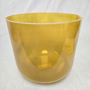 [#4933] 10" Idaho Honey Infused Quartz Crystal Singing Bowl | 3A+31 | 224 Hz