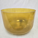 [#4936] 10" Idaho Honey Infused Quartz Crystal Singing Bowl | 4C-16 | 259 Hz