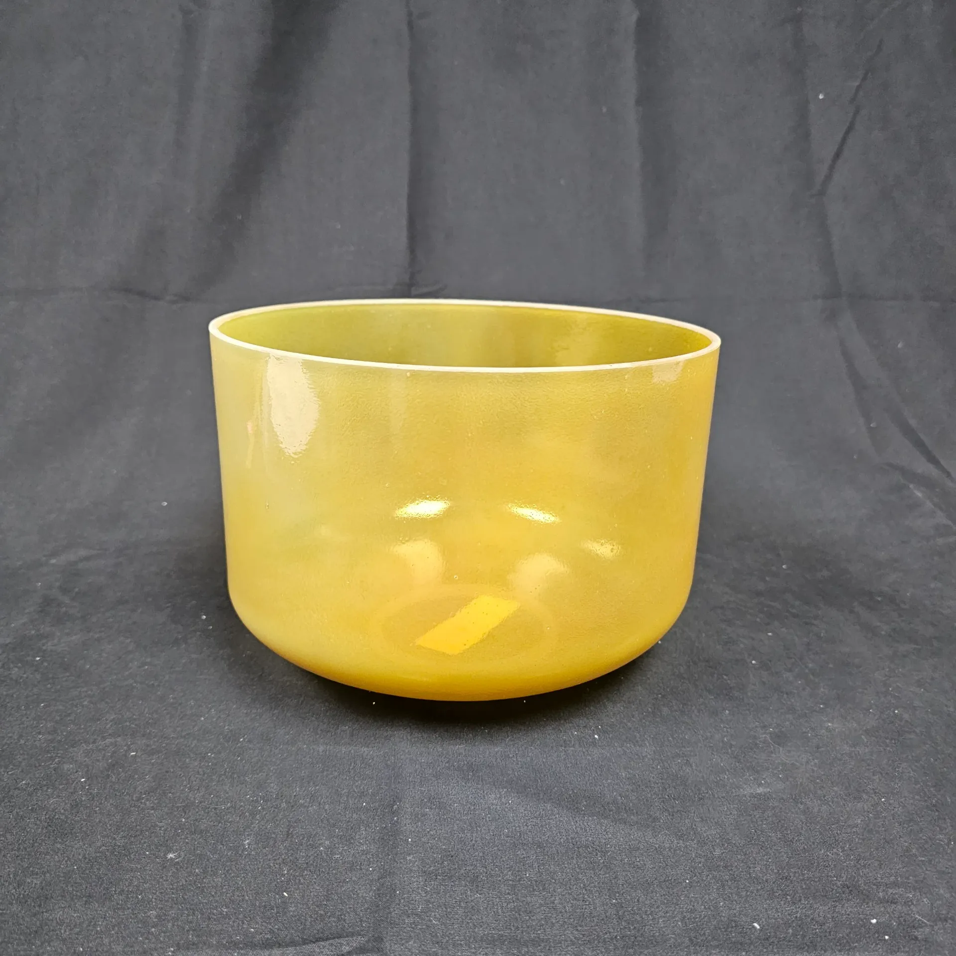 [4937] [#4937] 10" Idaho Honey Infused Quartz Crystal Singing Bowl | 3B-18 | 245 Hz