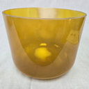 [#4938] 10" Citrine Infused Quartz Crystal Singing Bowl | 3A#+9 | 234 Hz