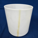 [#4974] 7" Idaho Honey Infused Quartz Crystal Singing Bowl | 4F+40 | 357 Hz