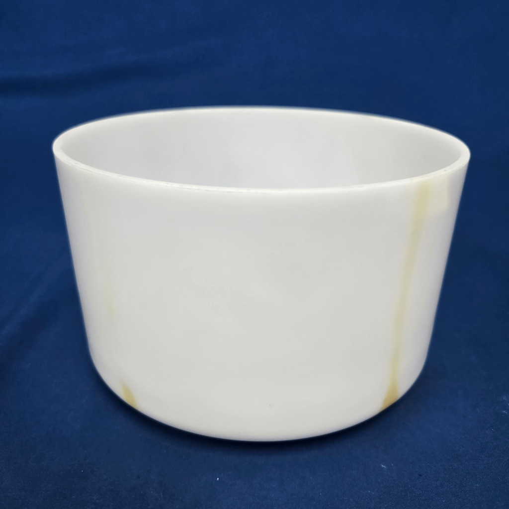[4975] [#4975] 7" Idaho Honey Infused Quartz Crystal Singing Bowl | 4A#-23 | 459 Hz