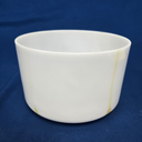 [#4975] 7" Idaho Honey Infused Quartz Crystal Singing Bowl | 4A#-23 | 459 Hz