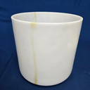 [#4976] 7" Idaho Honey Infused Quartz Crystal Singing Bowl | 4D+11 | 295 Hz