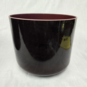 [#4980] 9" Cherry & Acai Infused Quartz Crystal Singing Bowl | 3G#+45 | 212 Hz