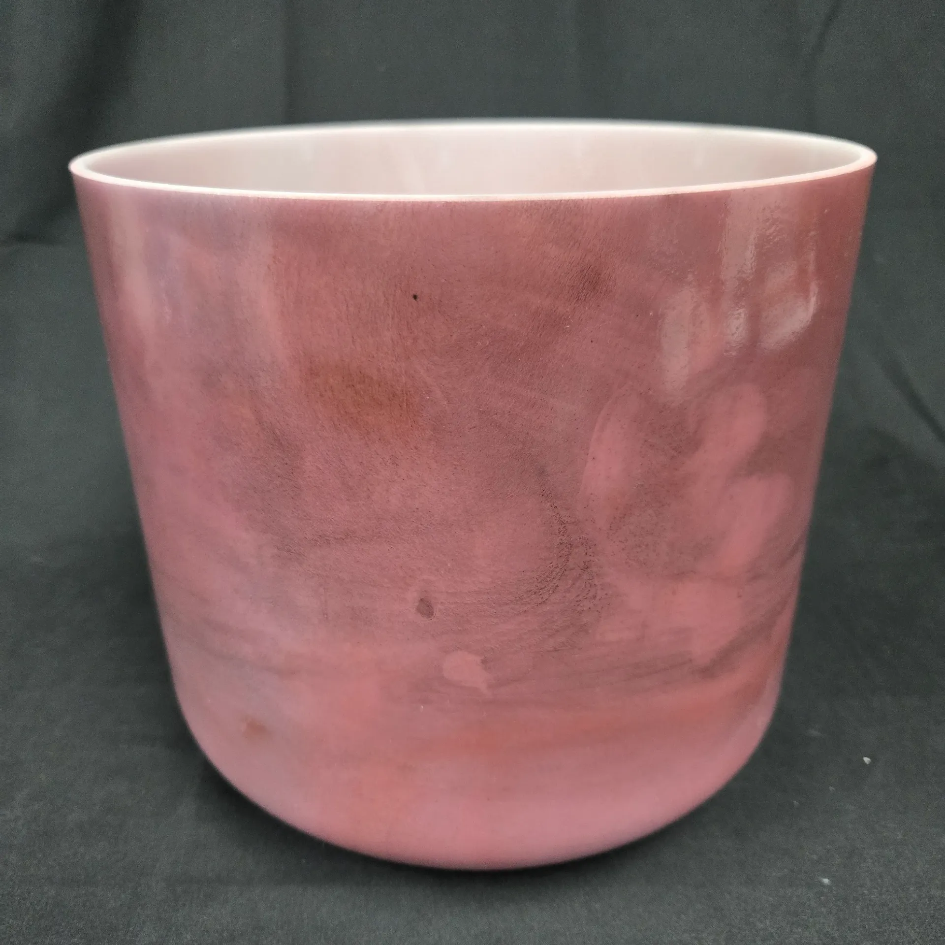 [#5190] 9" Purple Ruby Infused Quartz Crystal Singing Bowl | 3A0 | 220 Hz