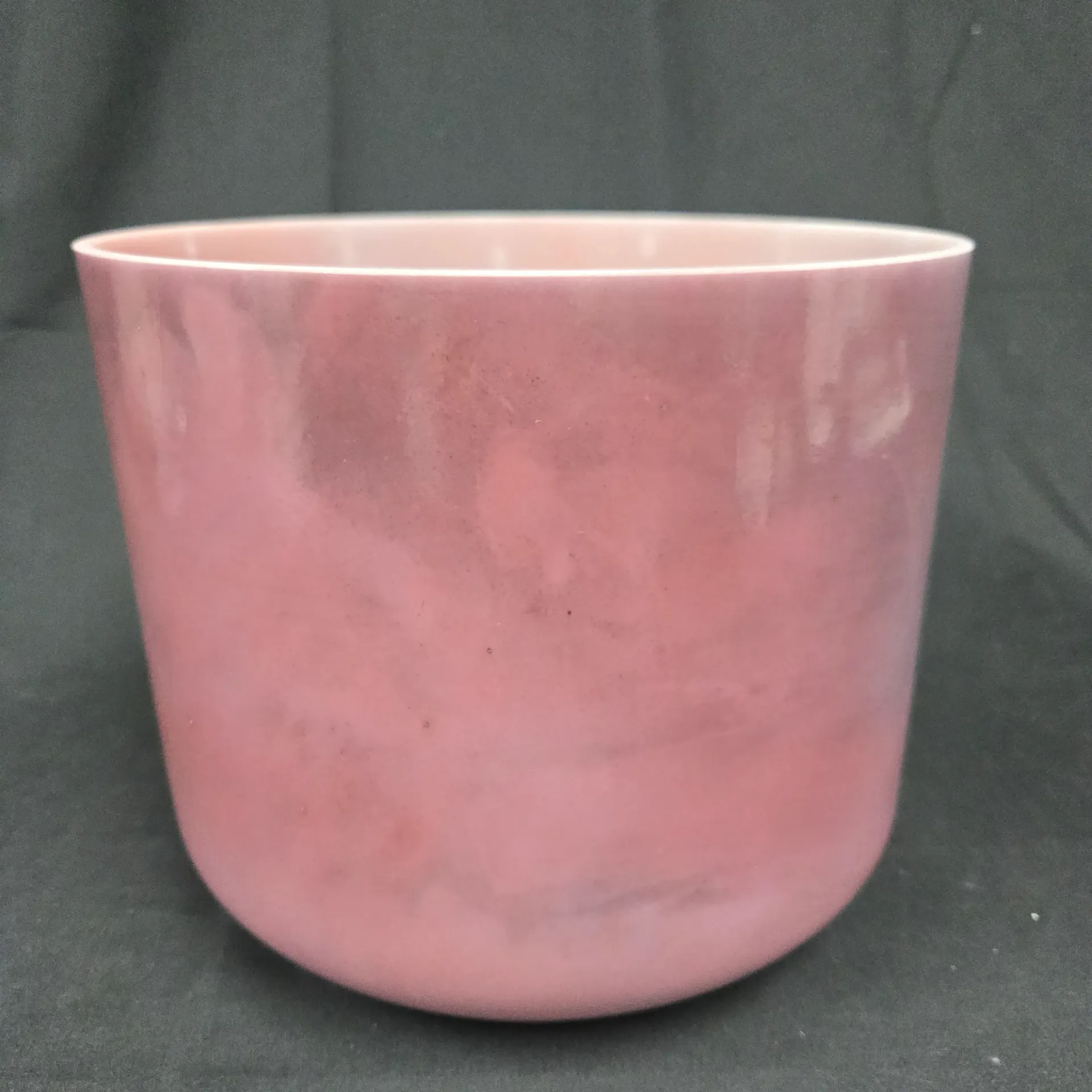 [5193] [#5193] 9" Purple Ruby Infused Quartz Crystal Singing Bowl | 3A-12 | 218 Hz