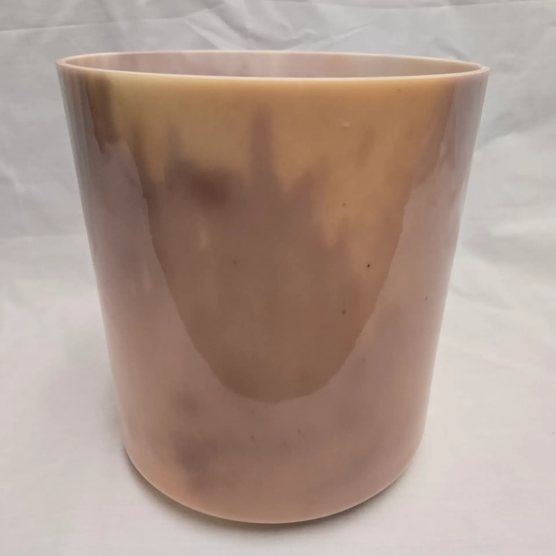 [#5282] 8" Mexican Opal Infused Quartz Crystal Singing Bowl | 3A#+22 | 236 Hz