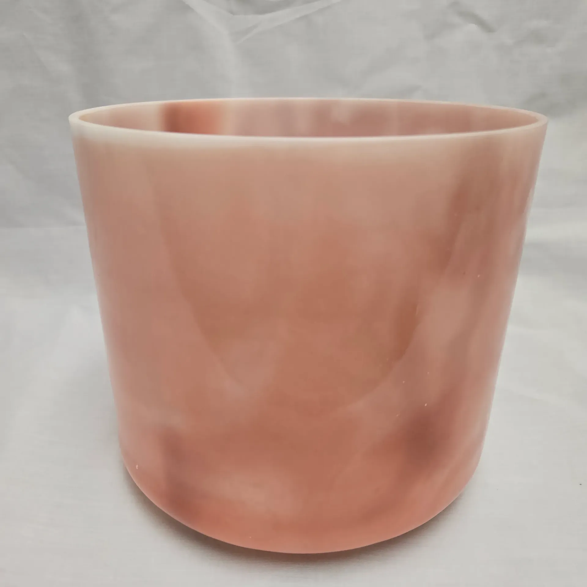 [#5288] 8" Sakura Cherry Blossom Infused Quartz Crystal Singing Bowl | 4D-20 | 290 Hz | First Edition
