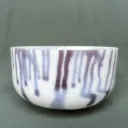[#491] 12" Lavender Flower Infused Quartz Crystal Singing Bowl | 3G+40 | 200 Hz