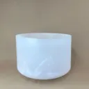 Vibrational Cleanse & Herkimer Diamond Quartz Crystal Singing Bowl | 9" D Note | A=432 Tuning | #811