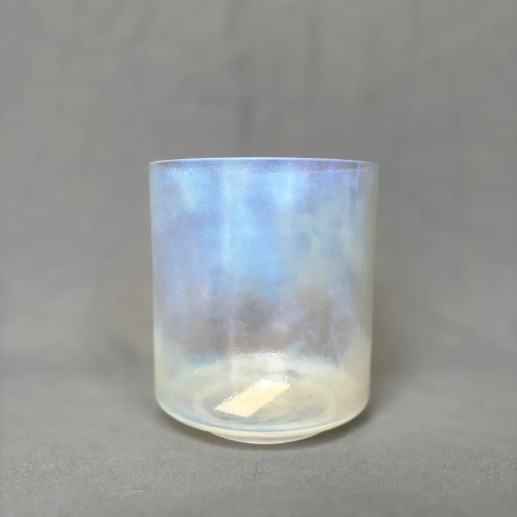 Apache Peridot Quartz Crystal Singing Bowl | 6" A Note | A=432 Tuning | #850