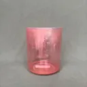 [#861] 6" Pink Spinel Infused Quartz Crystal Singing Bowl | A0