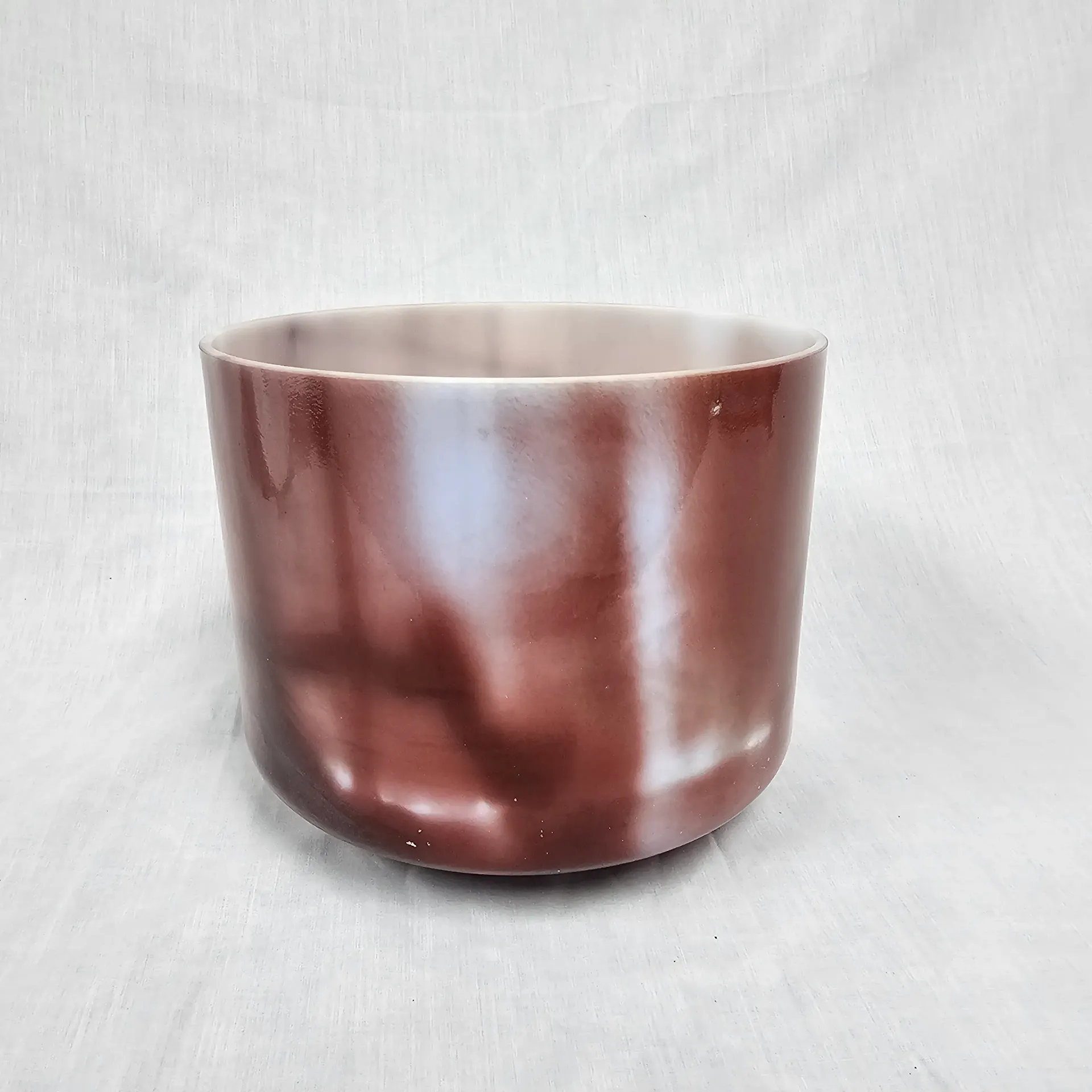 [1189] [#1189] 9" Malaya Purple Garnet Infused Quartz Crystal Singing Bowl | 4D+34 | 300 Hz